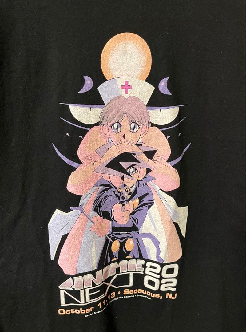 麻宮騎亜　怪傑蒸気探偵団　AnimeNEXT2002 Tシャツ Lサイズ　未着用
