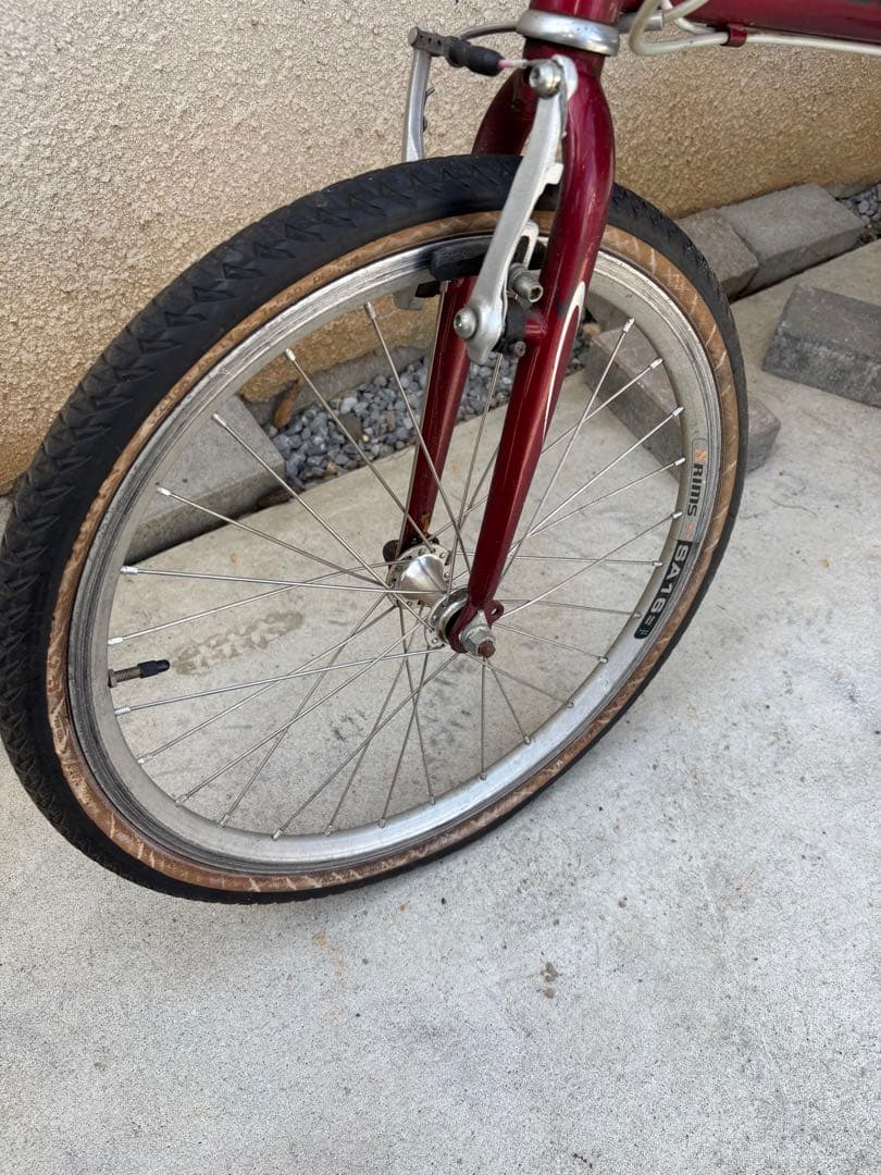 DAHON Speed 折りたたみ自転車 バーガンディ