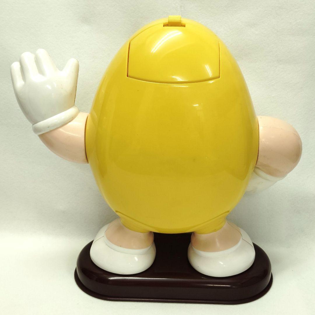 【T】m&m's　イエローマン　ファンマシーン　お菓子ディスペンサー　2点セット
