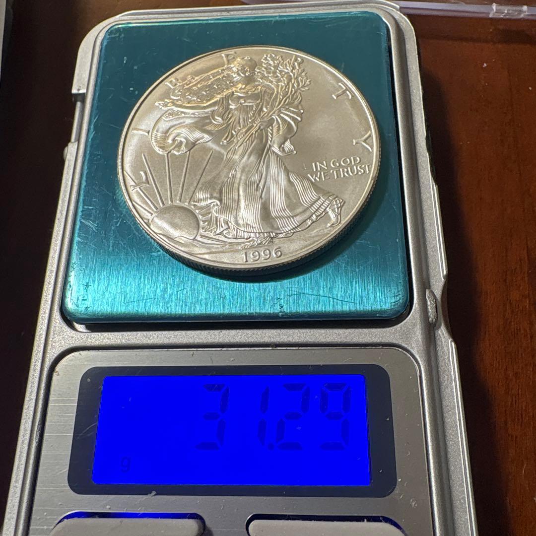 1996 アメリカン・イーグル 銀貨 1ドル　1オンス銀貨　ヴィンテージ