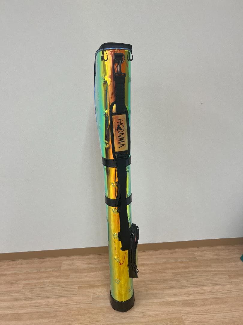 【美品】ホンマ　キャディバッグ オーロラ