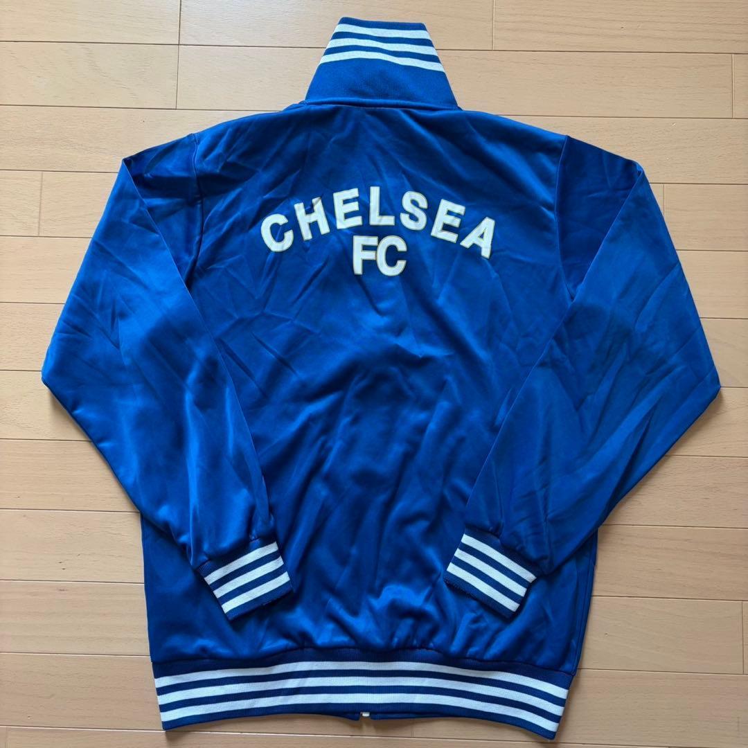 美品 adidas アディダス チェルシーFC トラックジャケット ブルー Ｌ