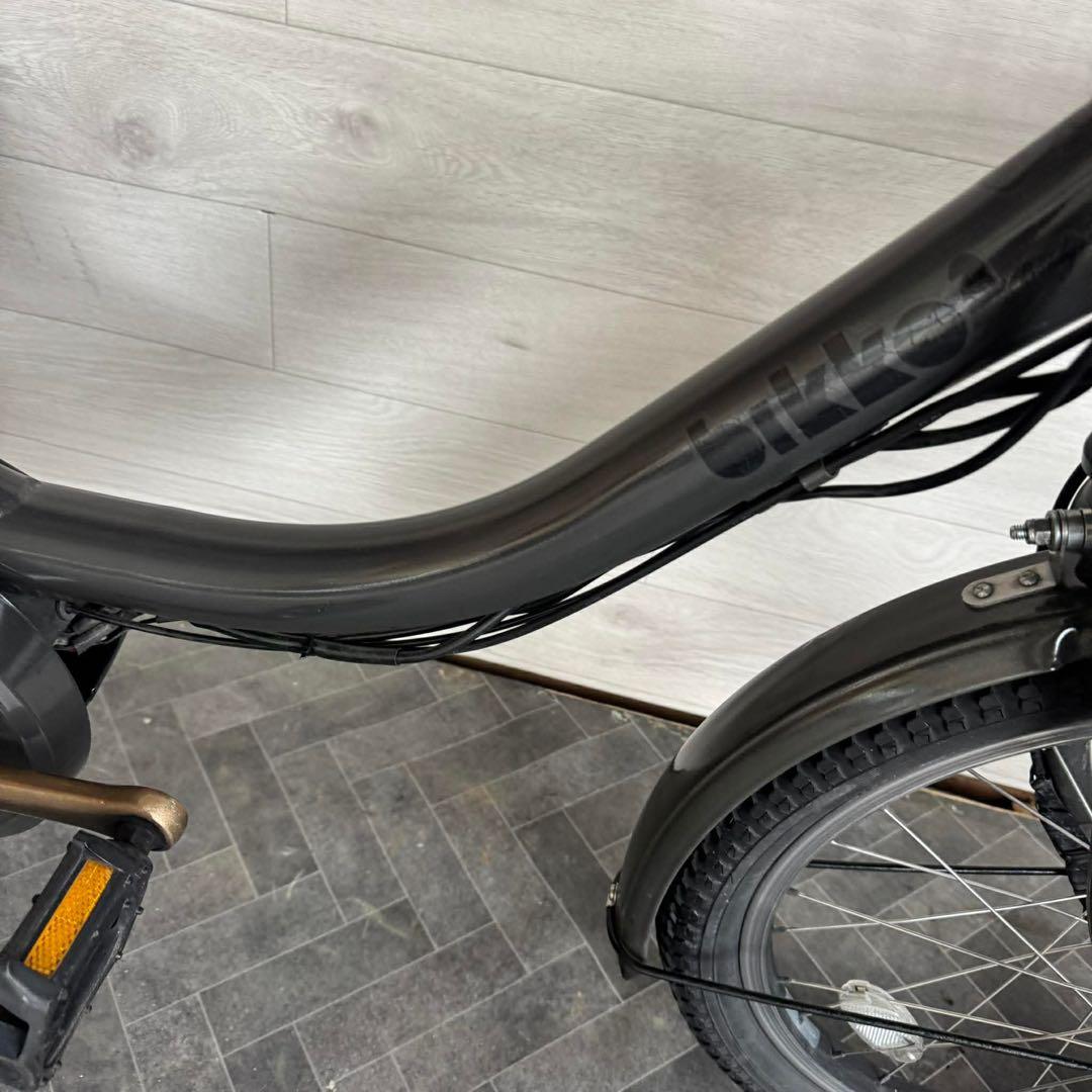 電動アシスト自転車 シティタイプ ブラック