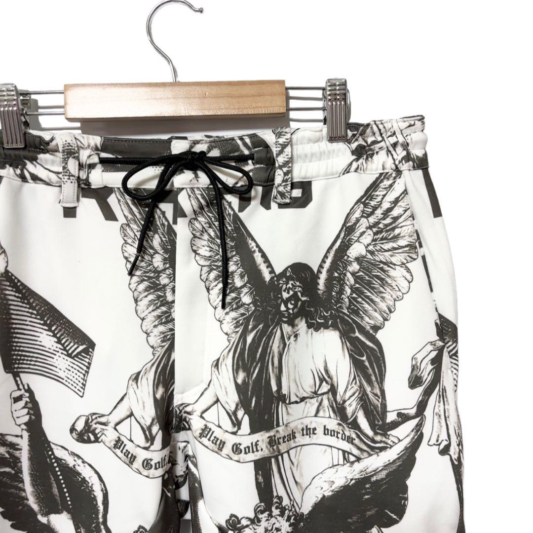 ラッセルノ ゴルフ 2Way エンジェル ジョガー ロングパンツ ホワイト XL