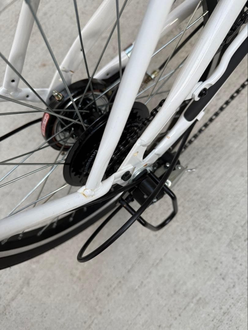 【引渡し限定】20型 ６段オートライト 京都 通勤 通学 新入学生 自転車