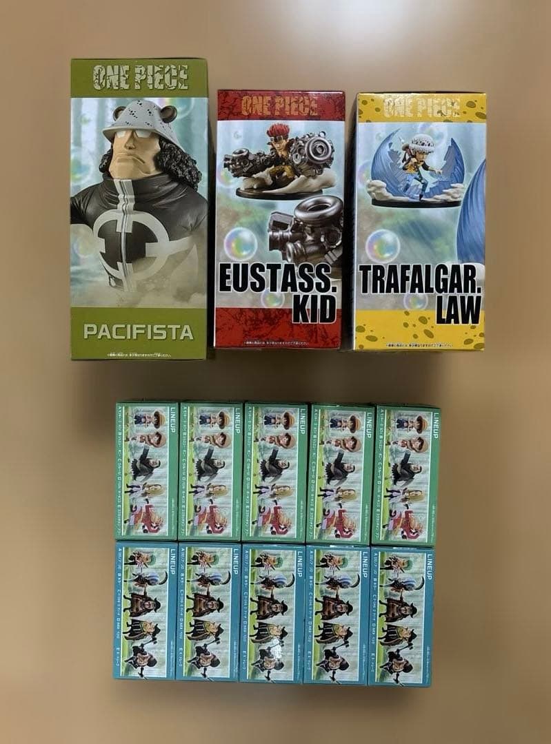 ワンピース　ワールドコレクタブルフィギュア　シャボンディ諸島　最悪の世代　13体