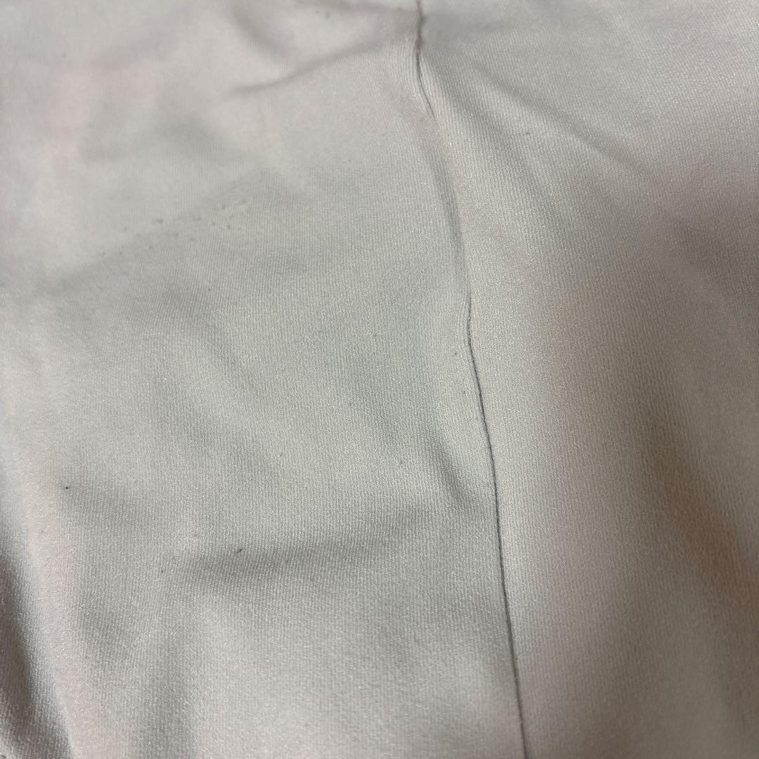 【美品】レース付きハイネックレオタード150J~155J グレー