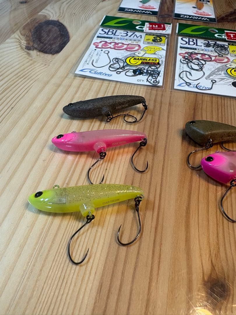 未使用 エリアトラウト ルアーセット ティモン ロデオクラフト セット
