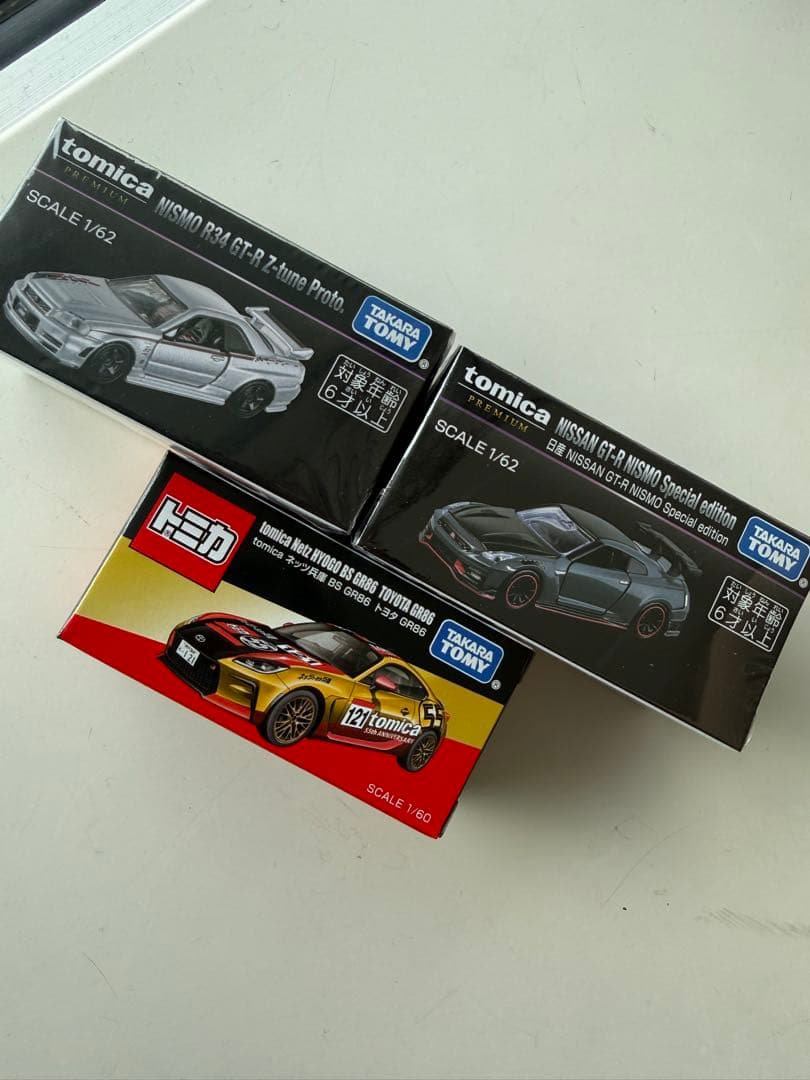 トミカ GT-R 86 ミニカー 3点セット ジャパンモビリティ 2025