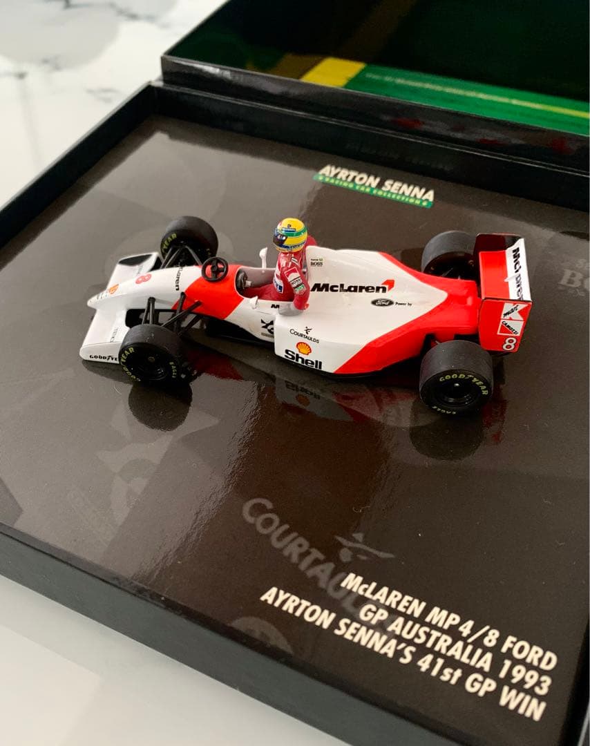 【当時物・希少】 アイルトンセナAyrton Senna McLaren