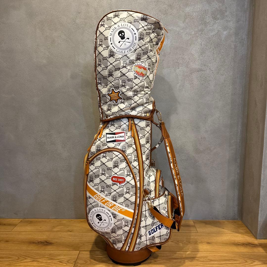 MARK & LONA スカルデザイン キャディバッグ