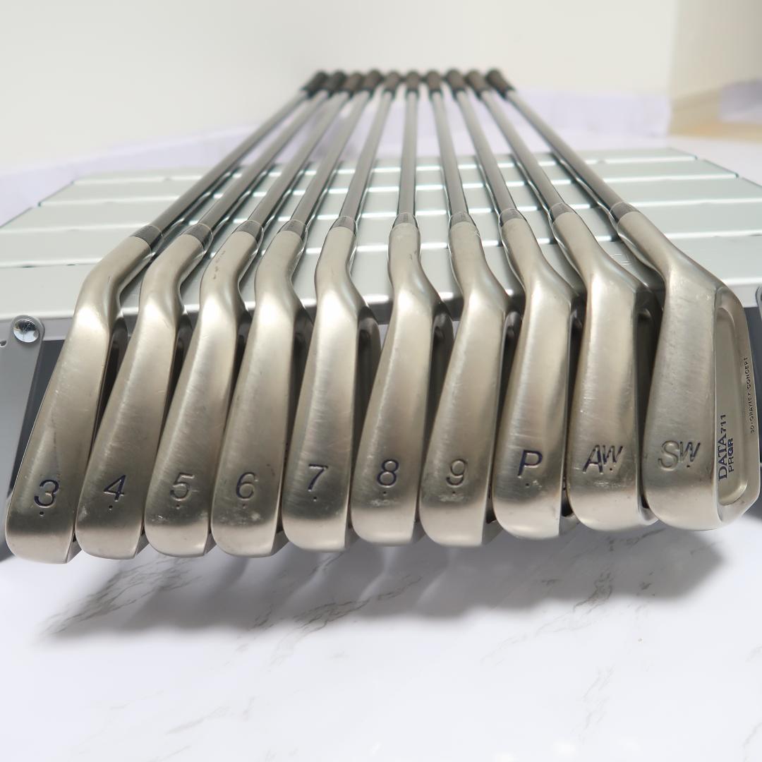 PRGR DATA711 アイアンセット M-40 data080 初心者向き