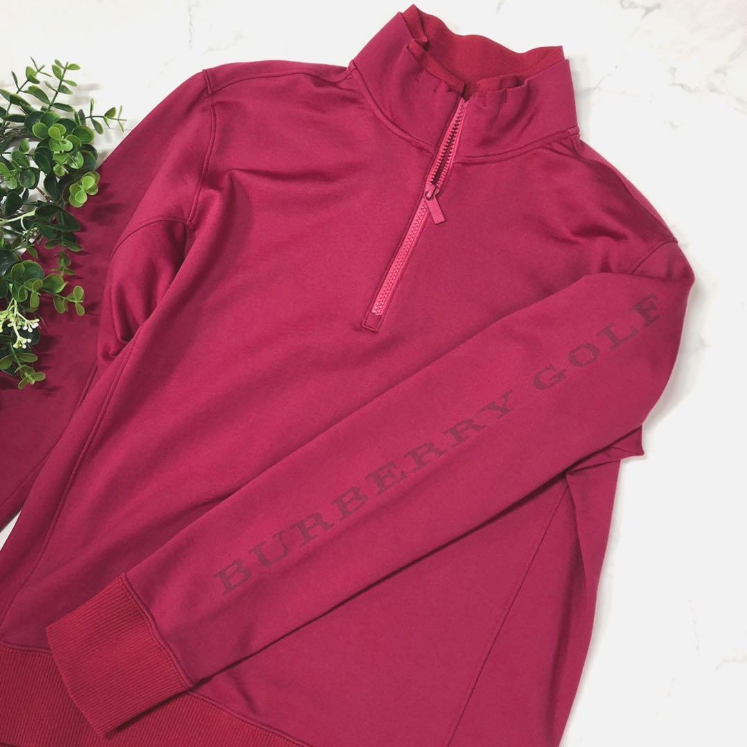 BURBERRYバーバリーゴルフの秋冬ゴルフウェアトレーナー