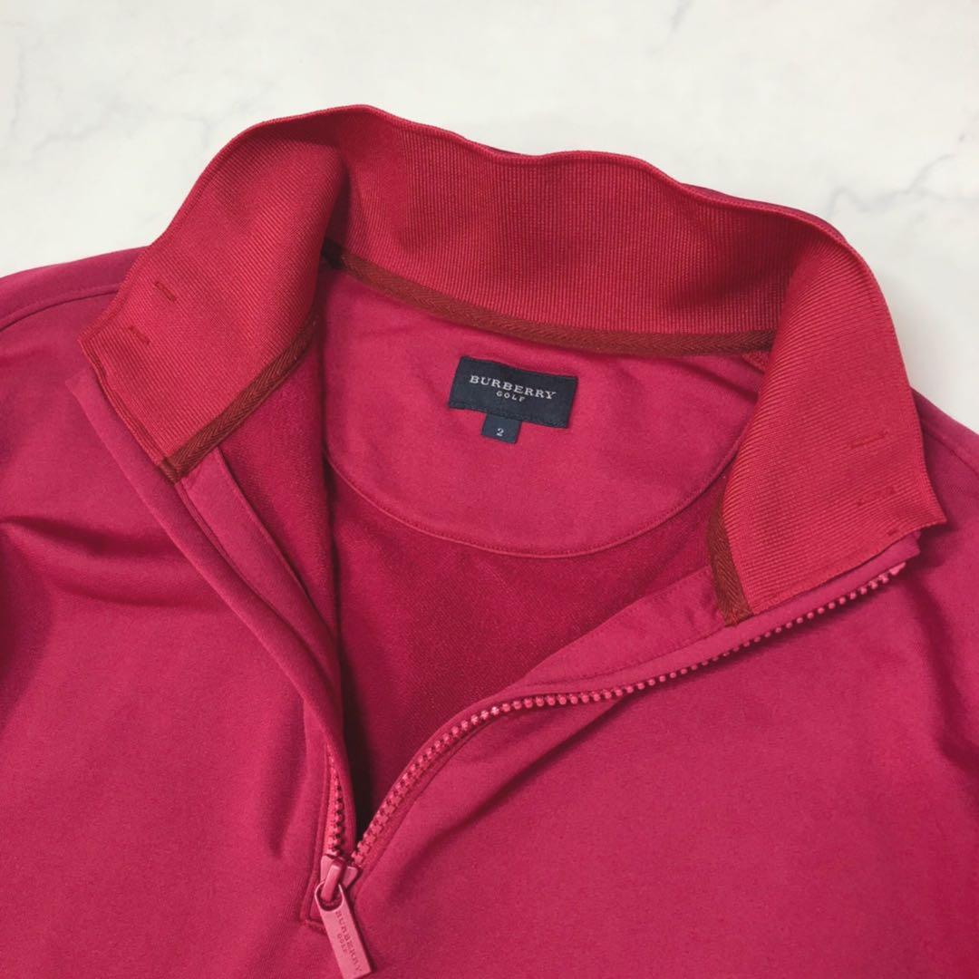 BURBERRYバーバリーゴルフの秋冬ゴルフウェアトレーナー