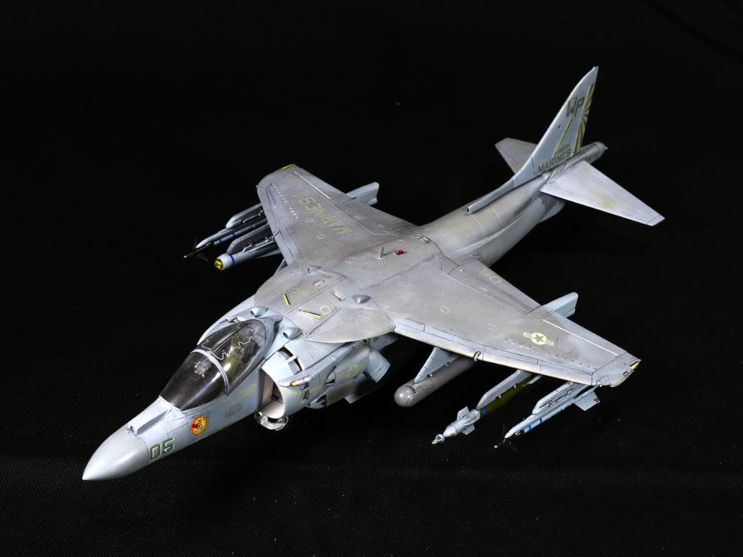 ハセガワ 1/48 AV-8BⅡ+ ハリアー　完成品