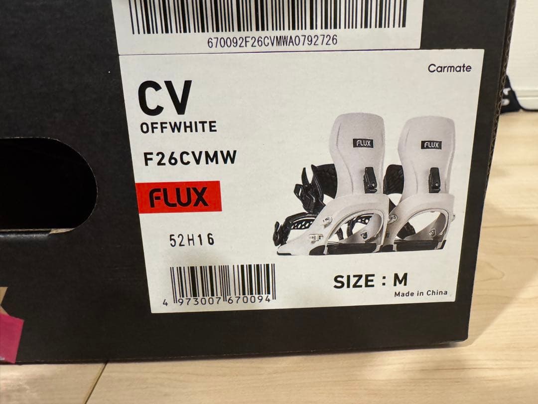 25-26 flux cv フラックスビンディング