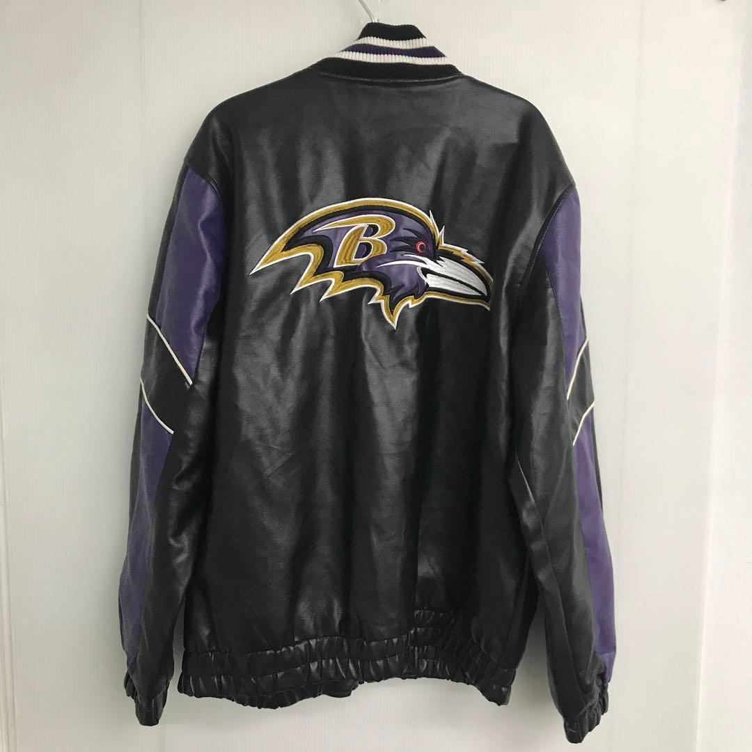 2ピ181◎NFL◎BALTIMORE RAVENS◎スタジアムジャケット