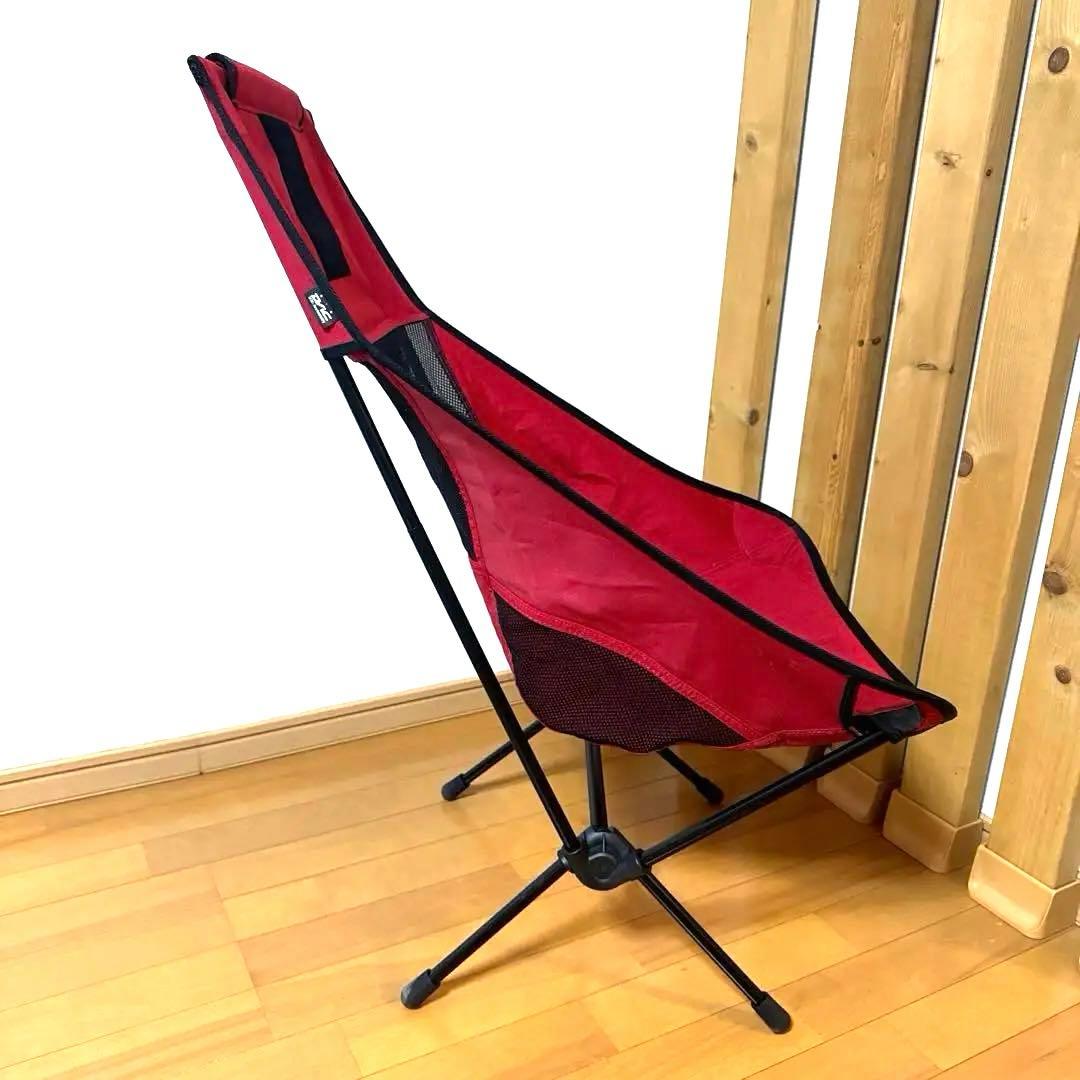 値下げ　Helinox Chair Two ヘリノックス　チェアツーレッド廃盤色