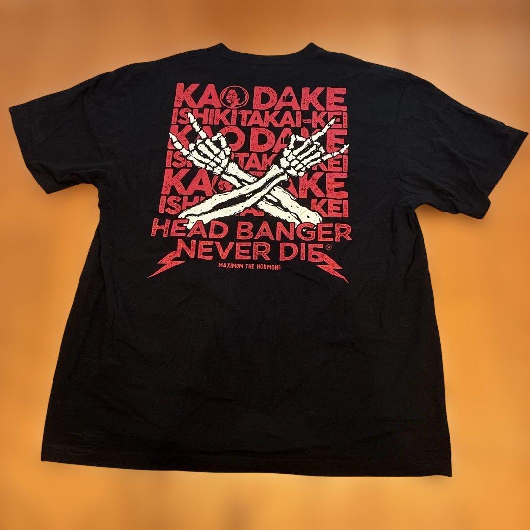 【希少品】マキシマムザホルモン　面面面　Tシャツ　顔だけ意識高い系　XXL