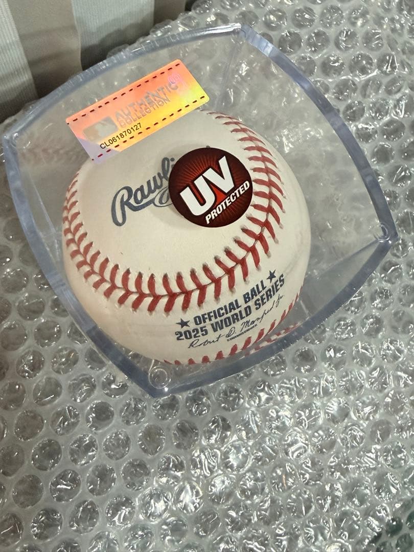 2025 MLBワールドシリーズ公式野球