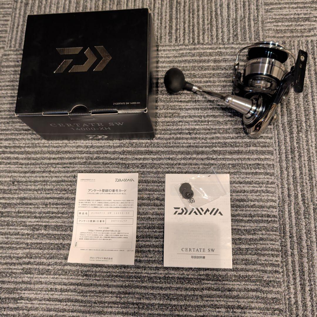 極美品　21DAIWA CERTATE SW14000-XH スピニングリール
