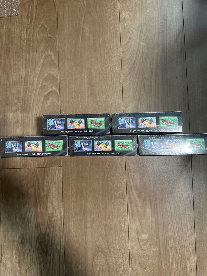 【シュリンク付き・未開封】ポケモンカード MEGAドリームex 5BOX
