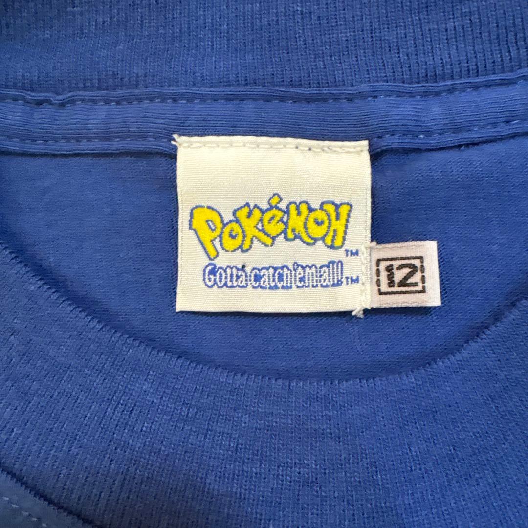 デットストック品初期ポケモン Tシャツ Mサイズ 青