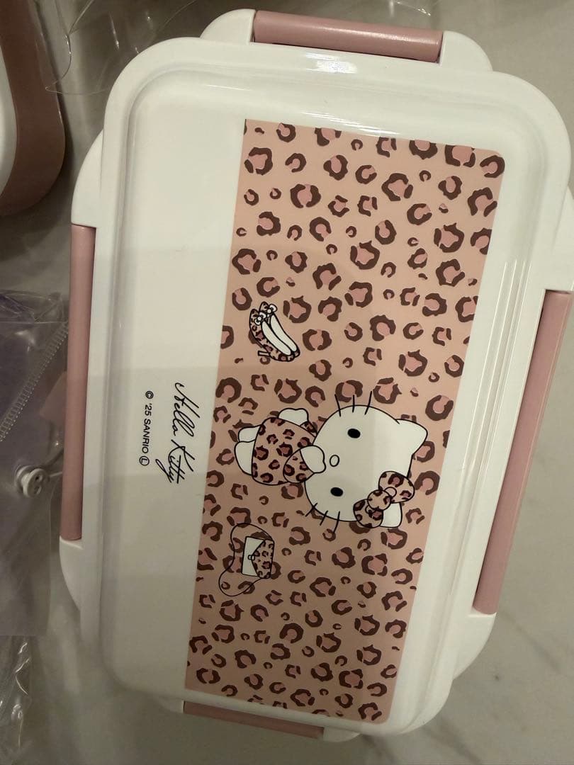 ハローキティ ヒョウ柄 お弁当セット
