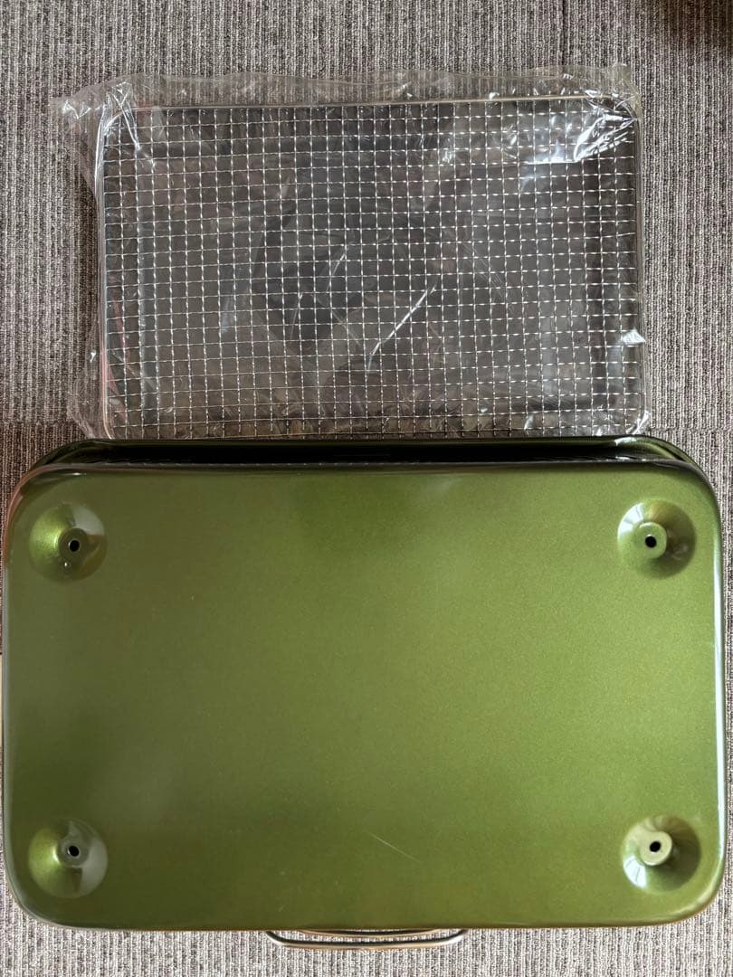 コンパクト バーベキューグリル WR-631 オリーブグリーン