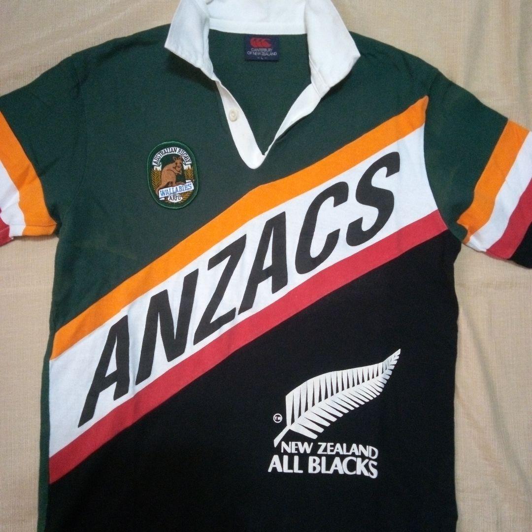 ANZACS(オールブラックス・ワラビーズ連合軍)メモリアルラグビージャージ