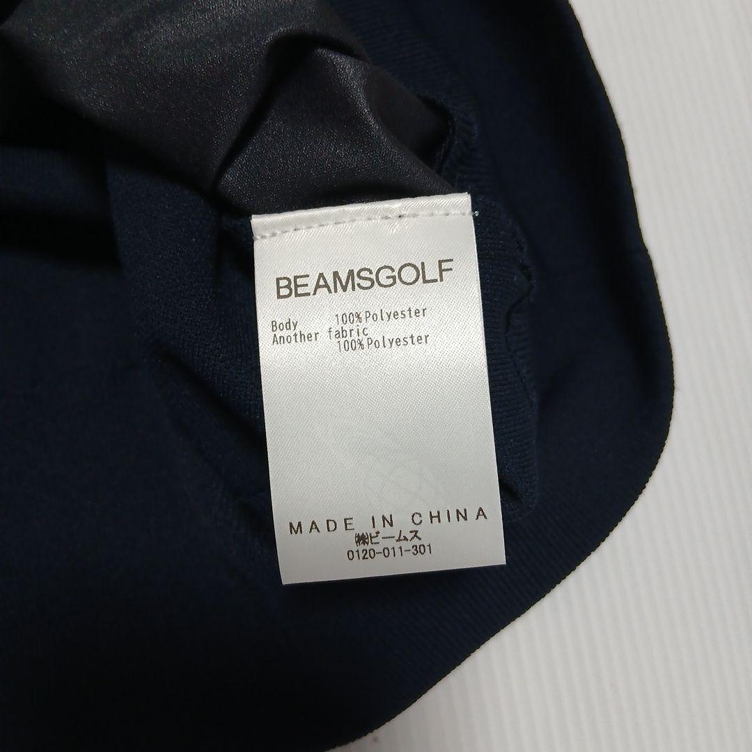 BEAMS GOLF 24年モデル ストレッチ切替 モックシャツ