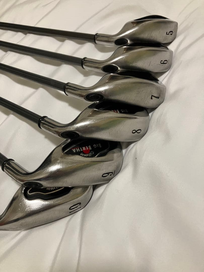 キャロウェイビッグバーサアイアン６本セットCallaway BIG BERTHA