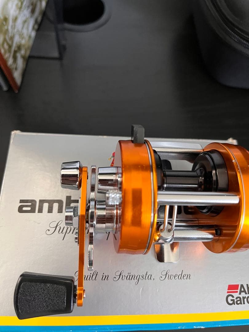 abu アンバサダー2500c サンセットオレンジ