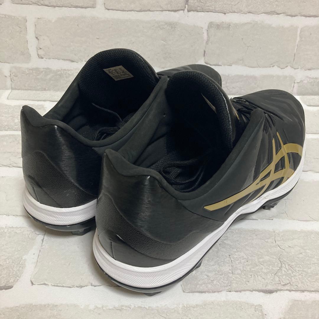 ⭐️asics GOLDSTAGE FANG 野球用スパイク 黒/金 29㎝⭐️