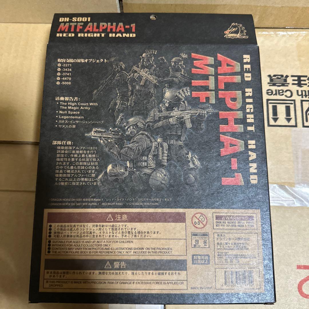 DS001 SCP財団シリーズ 機動部隊Alpha 1 レッド ライト ハンド