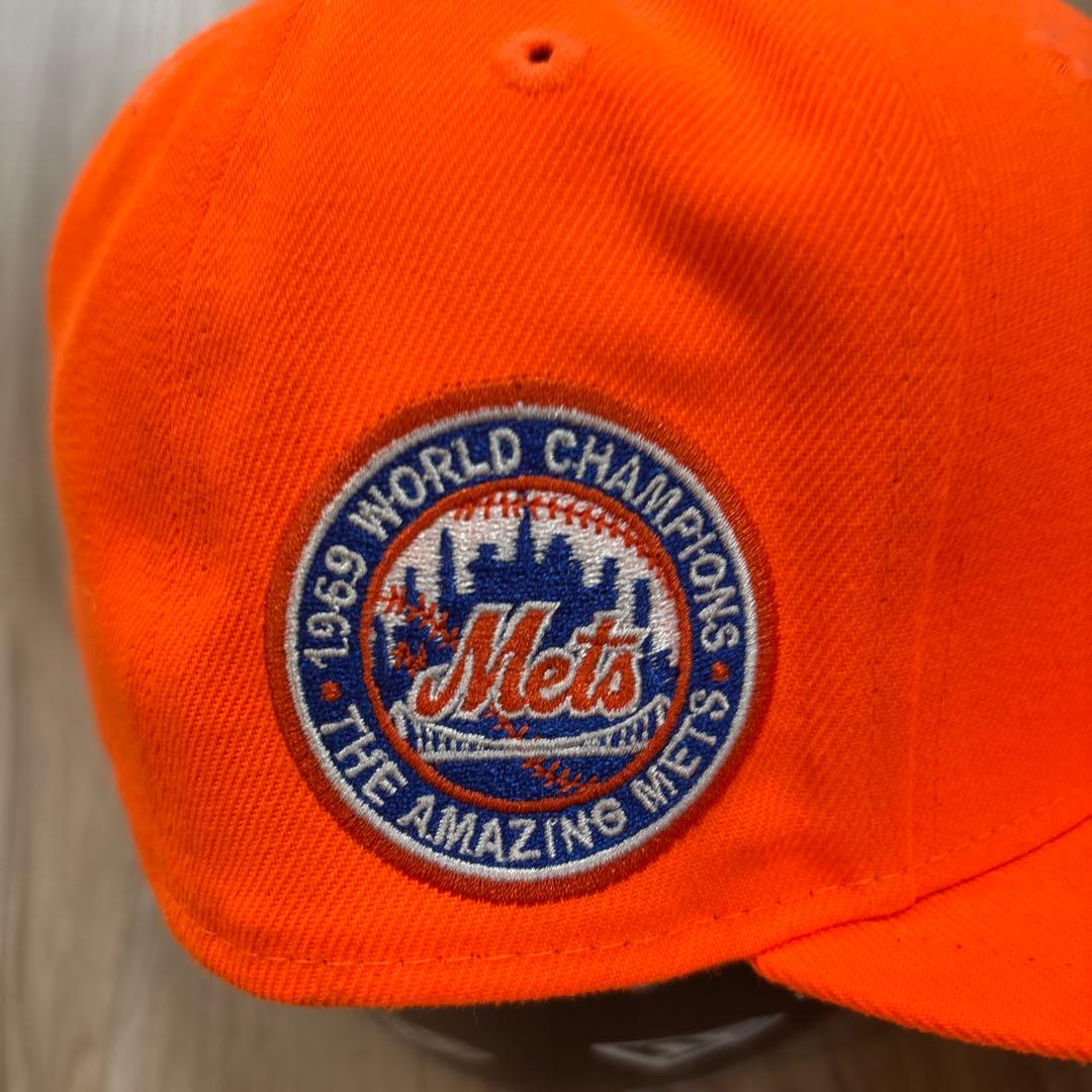 応援グッズ New Era 59FIFTY Mets 7 3/4 nas