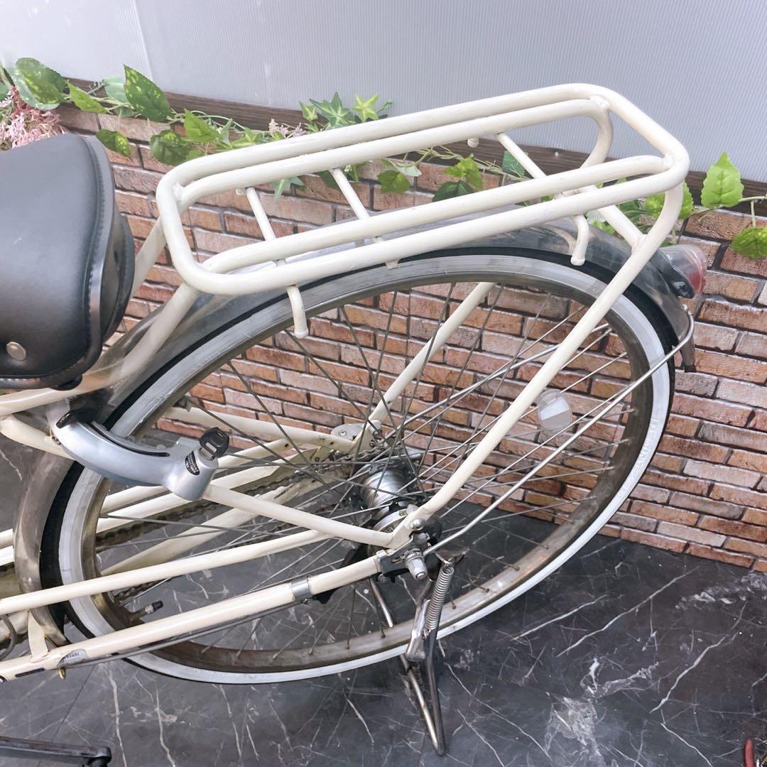 【38】一般車 ママチャリ Feerique クリーム 26インチ