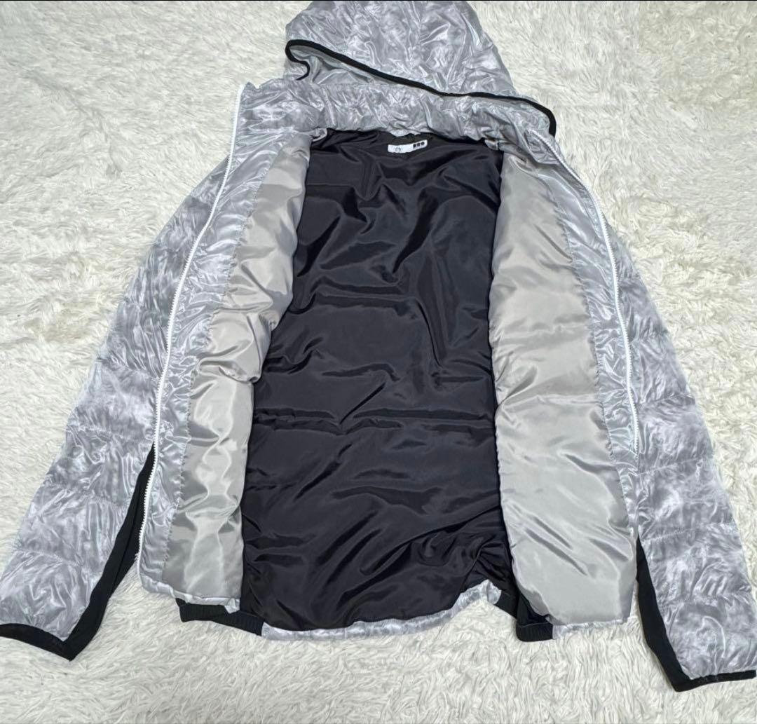 マンシングウェア　美品 中綿ジャケット 2way グレー XL メンズ