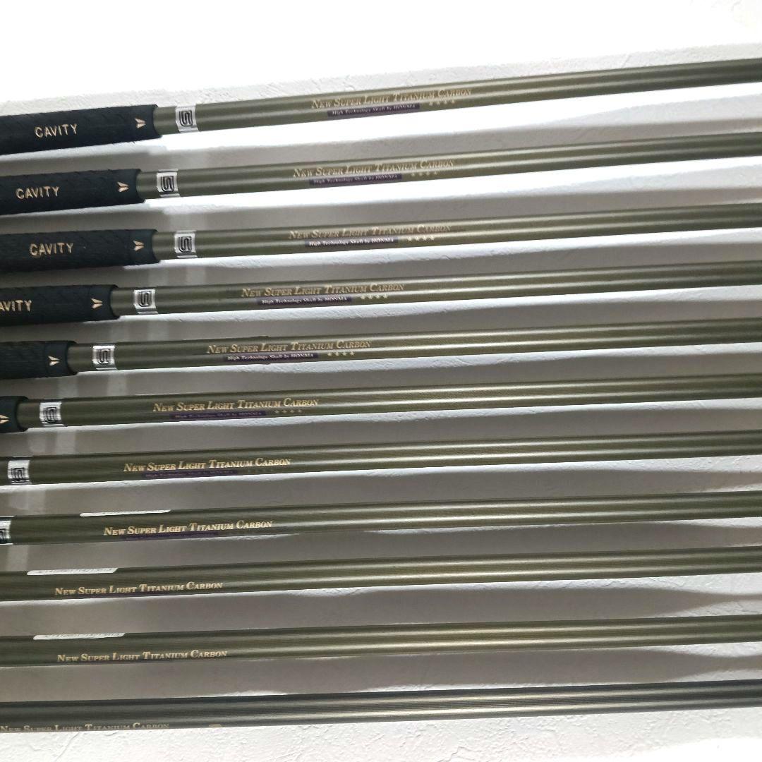 本間 HONMA LB-606 24金 アイアン 11本 金モグラ K24 星4
