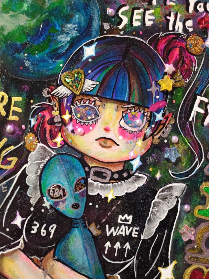 一点物アート/Cosmic Prayer for Truth-宇宙から真実の祈り