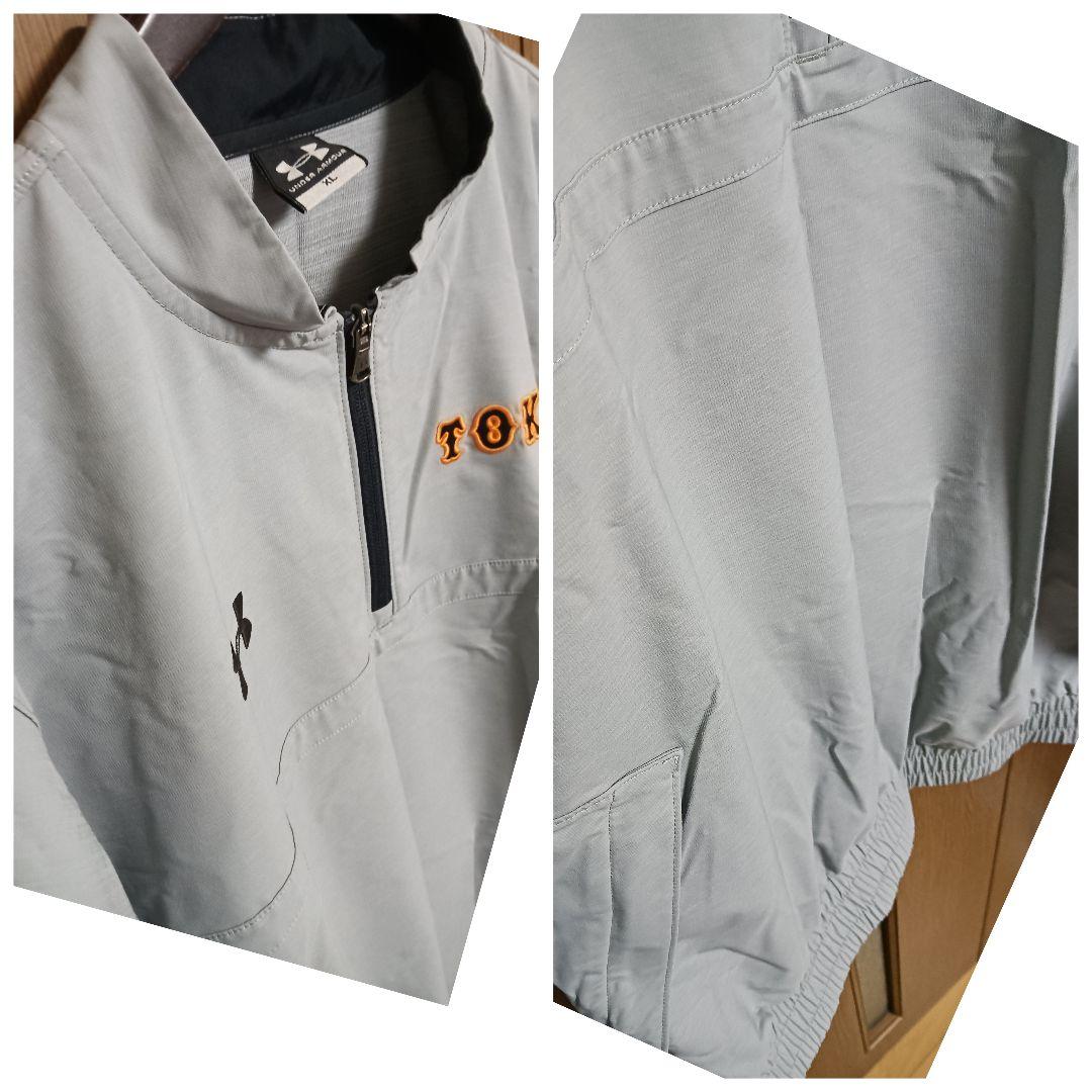 アンダーアーマー 読売ジャイアンツ 背番号入り#36 1/4-zip ジャケット