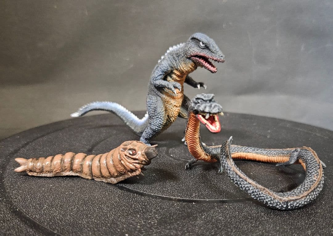 ゴジラ怪獣ソフビ　HG怪獣総進撃　リペイント完成品