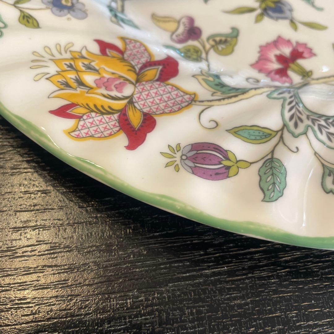 MINTON ハドンホール4点セット　ケーキスタンド　ケーキ皿2枚　小皿1枚