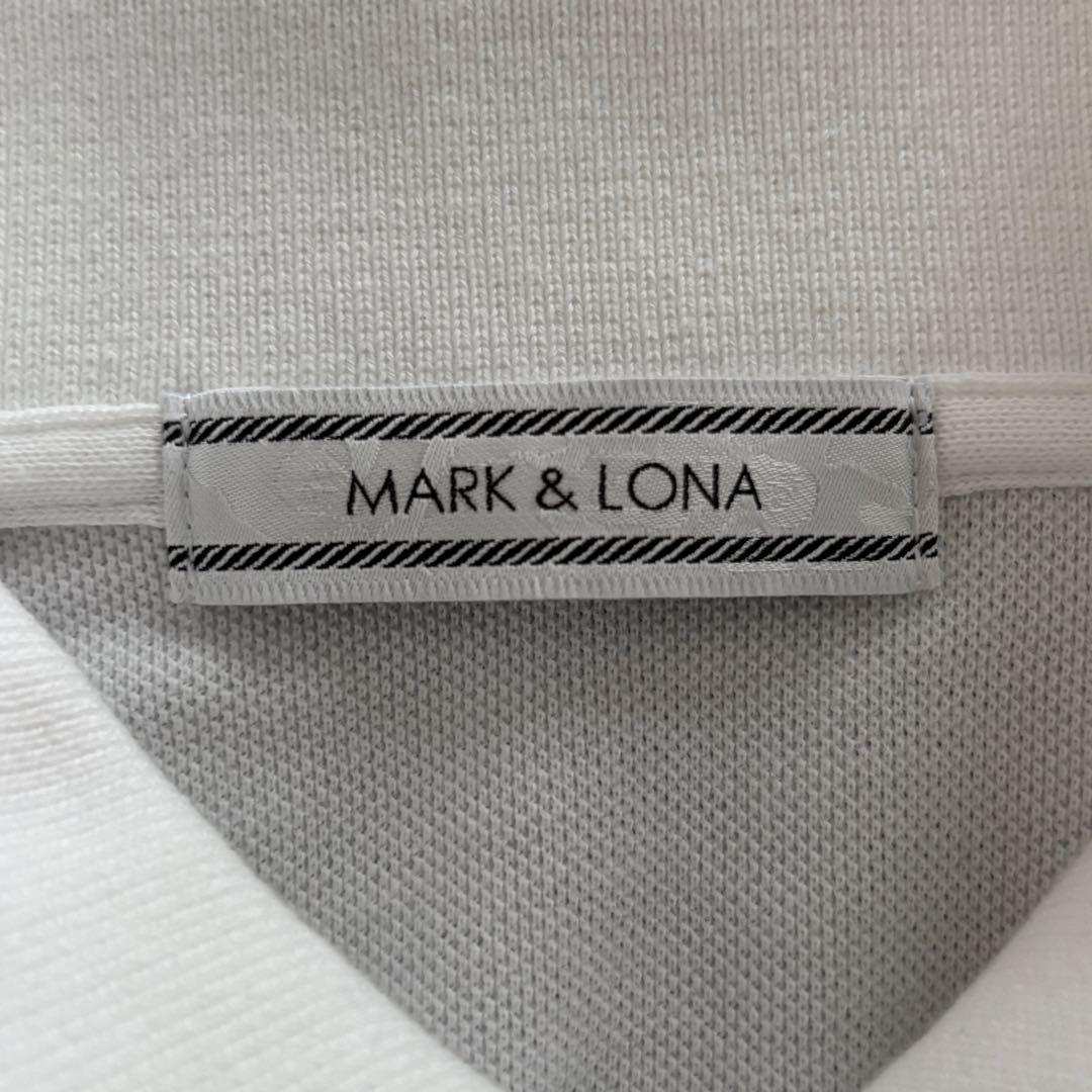 MARK&LONA マークアンドロナ スカル ゴルフ ポロシャツ 2枚襟 38