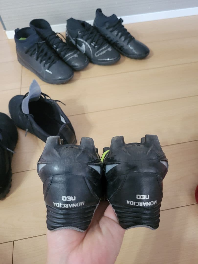adidas　ミズノ　NIKE　スパイク　トレーニングシューズ　セット