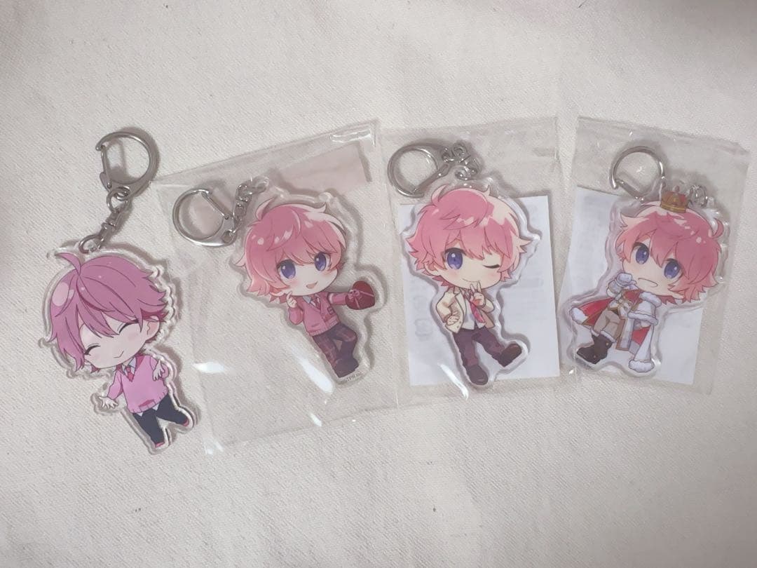 すとぷり さとみ アクリルキーホルダー ラバーキーホルダー