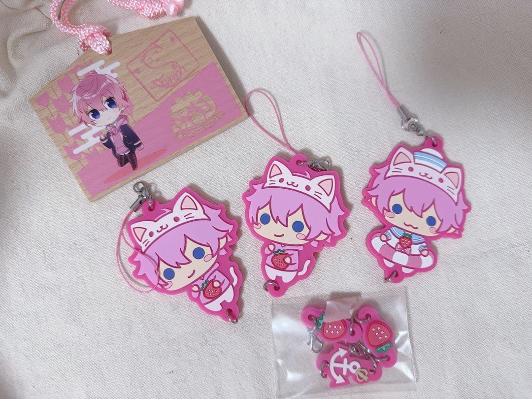 すとぷり さとみ アクリルキーホルダー ラバーキーホルダー