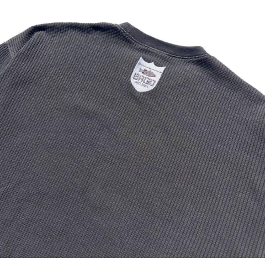 BASS BRIGADEサーマルロングTシャツLサイズ★ブラック★バスブリゲード