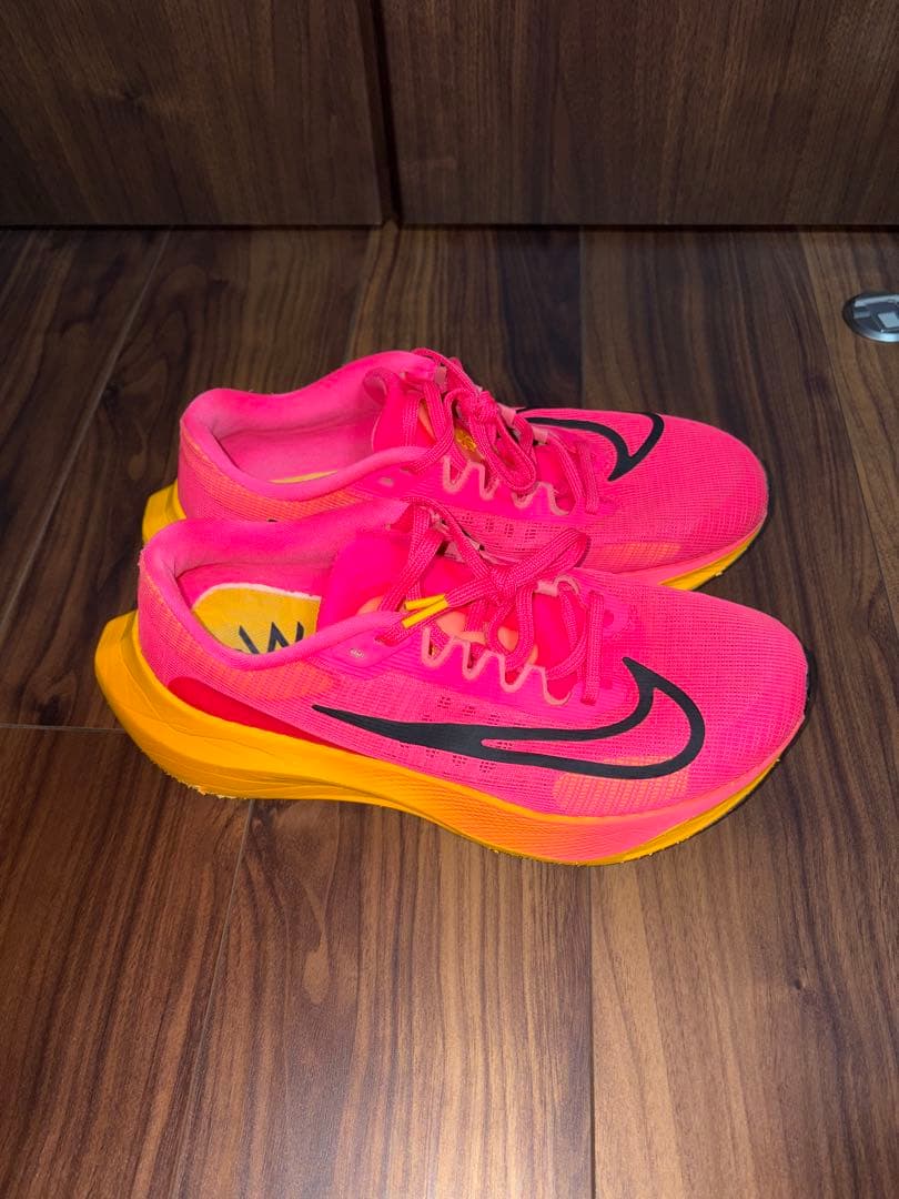 Nike Zoom Fly 5 26cm Nike ランニングシューズ ピンク