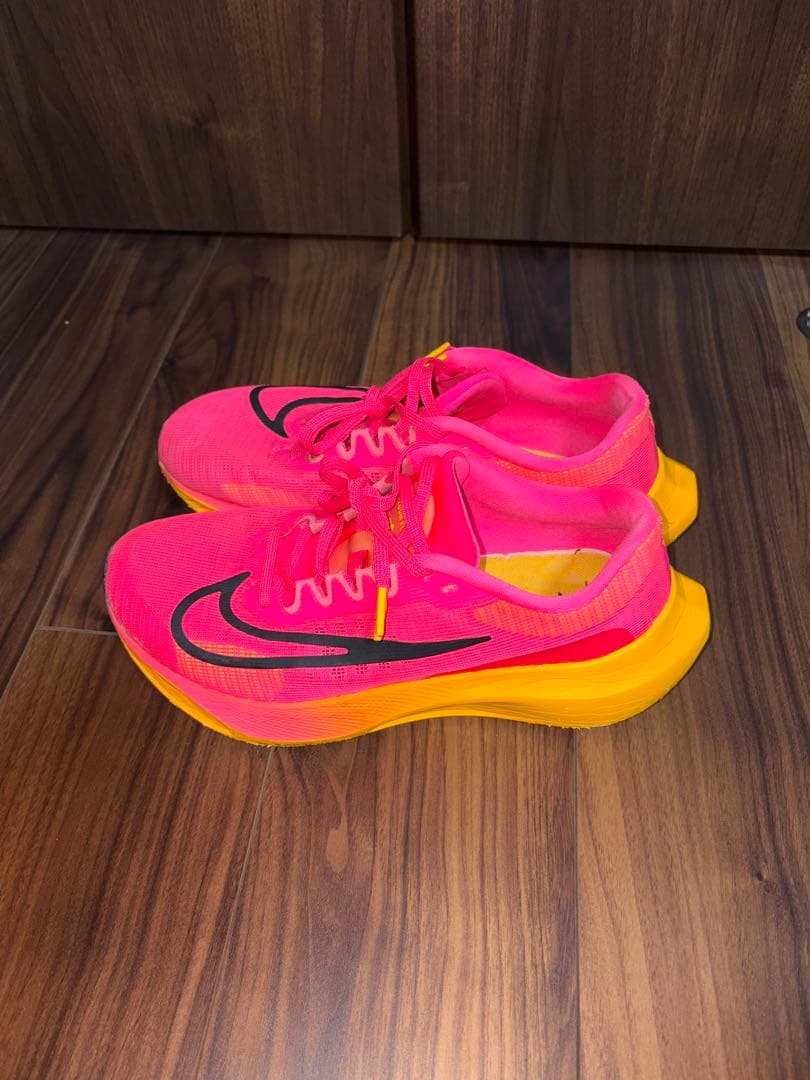 Nike Zoom Fly 5 26cm Nike ランニングシューズ ピンク